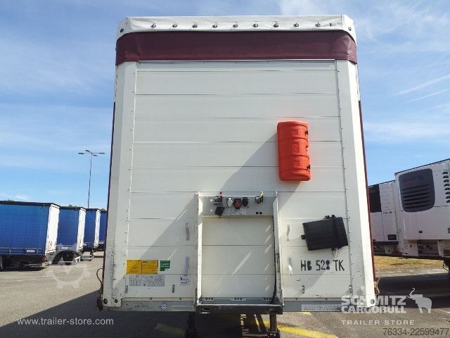 Open semitrailer with tarp Schmitz Cargobull Semitrailer Curtainsider Standard