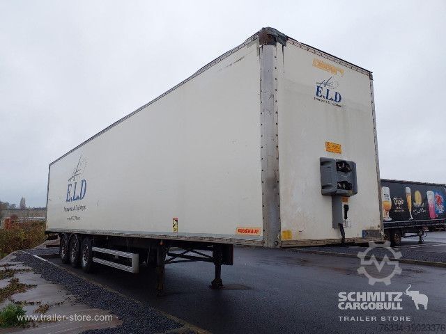 Box semitrailer Fruehauf Semitrailer Dryfreight Standard Porte relevante
