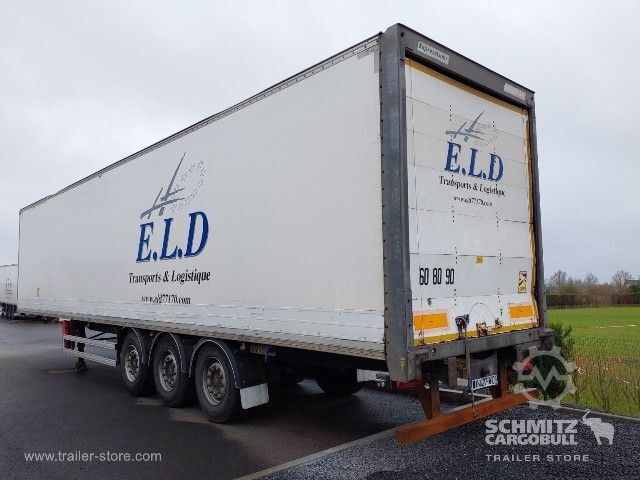 Box semitrailer Fruehauf Semitrailer Dryfreight Standard Porte relevante