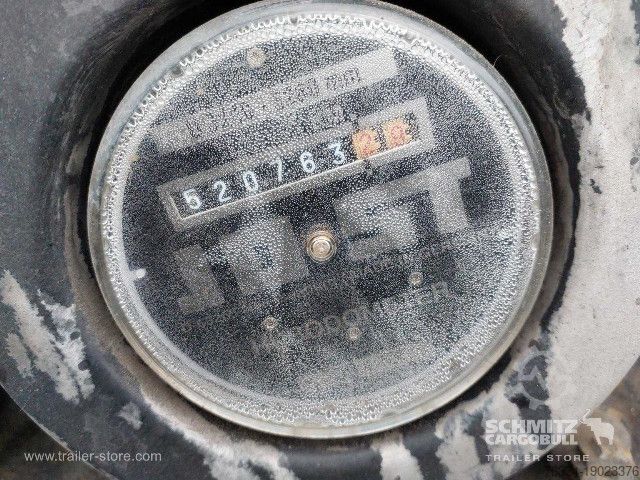 Box semitrailer Fruehauf Semitrailer Dryfreight Standard Porte relevante