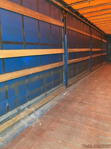 Swap body with flatbed & tarp WECON/LAG CURTAIN C45 45feet