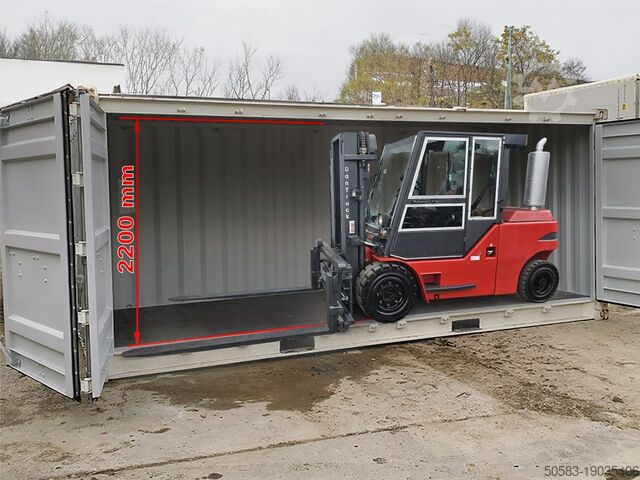 Dieselstapler Dan Truck 8450DG Container-Indoor-Stapler -TRIPLEX