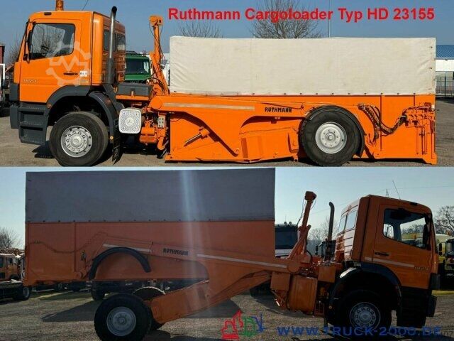 Wechselfahrgestell LKW Mercedes-Benz 1823 Ruthmann Cargoloader Niederflurhubwagen