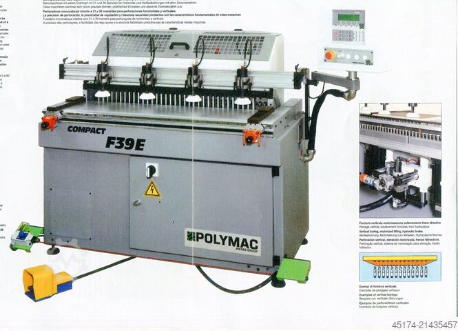 Multi-spindle drilling machine BIESSE F 39 E