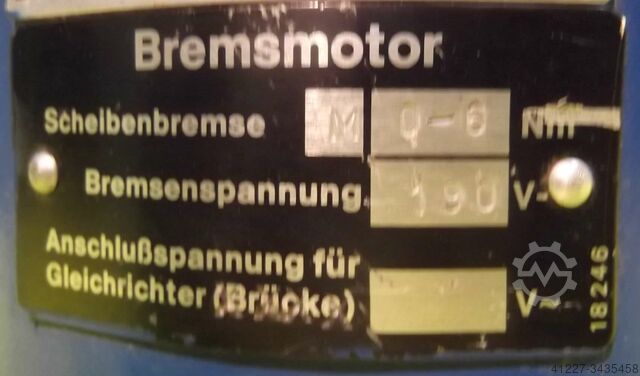 Electric motor 0.45 kW 1300 Rpm Emod HB 71L/4 WU