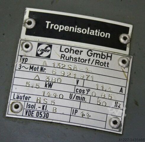 Elektromotor 5,5 kW 1440 U/min Loher A132SA-4