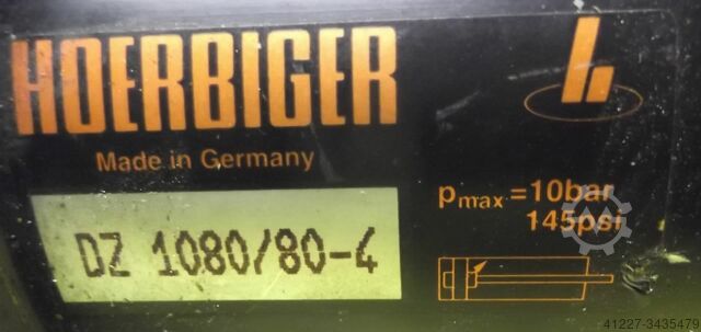 Pneumatic cylinder Hoerbiger DZ 1080/80-4