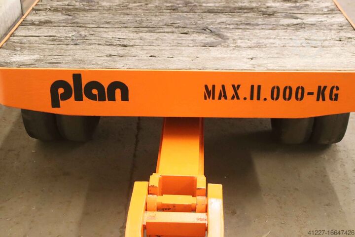 Schwerlast-Transportwagen 11 Tonnen Plan 2500/1255/H490 mm