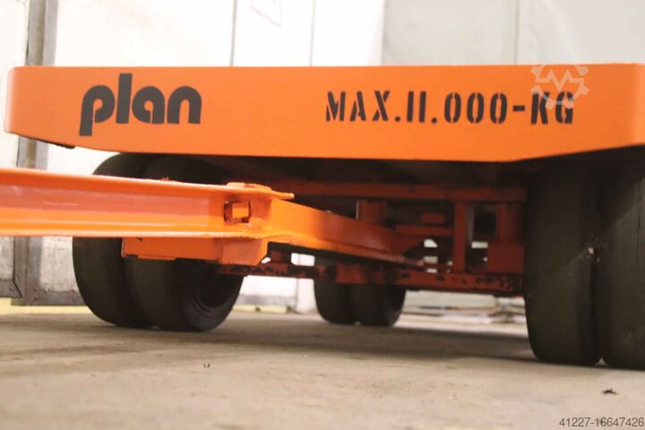 Schwerlast-Transportwagen 11 Tonnen Plan 2500/1255/H490 mm
