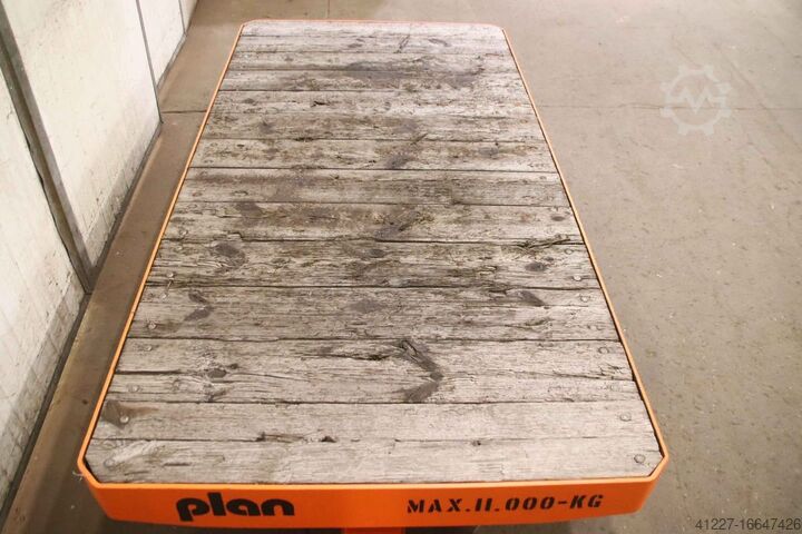 Schwerlast-Transportwagen 11 Tonnen Plan 2500/1255/H490 mm