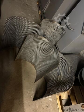 Schneidmühle 22 kW mit Abzug und Silo HERBOLD CS450/600-2A