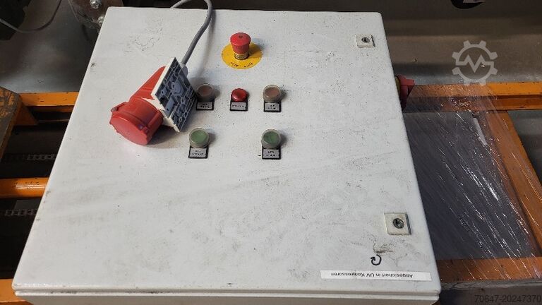 Schneidmühle 22 kW mit Abzug und Silo HERBOLD CS450/600-2A