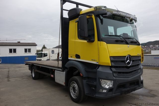 LKW mit Pritsche (offen) MERCEDES-BENZ 1840L + Anhänger