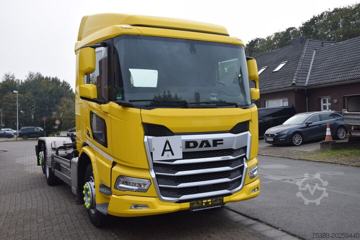 Tipper truck Daf XG 450 Meiller RS21 Abroll ACC Navi Kamera EU6E