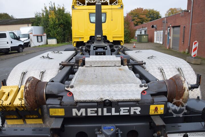 Tipper truck Daf XG 450 Meiller RS21 Abroll ACC Navi Kamera EU6E