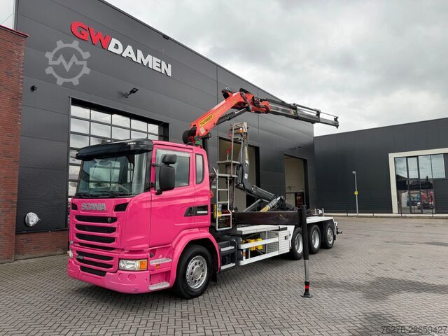 Hakenarmsystem Scania G410 8x4 Haaksysteem / kraan Euro 6 Retarder