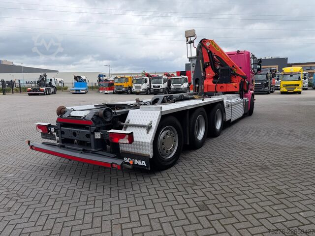 Hakenarmsystem Scania G410 8x4 Haaksysteem / kraan Euro 6 Retarder