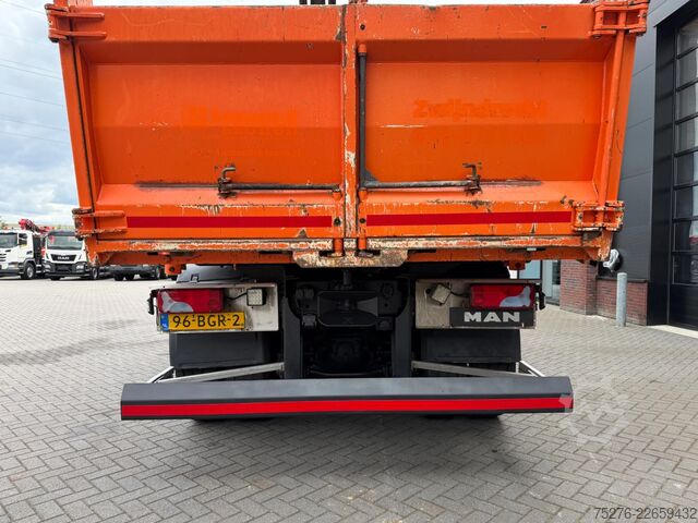Tipper with crane MAN TGS 26.400 6x6 Kipper / Z kraan  Euro 6