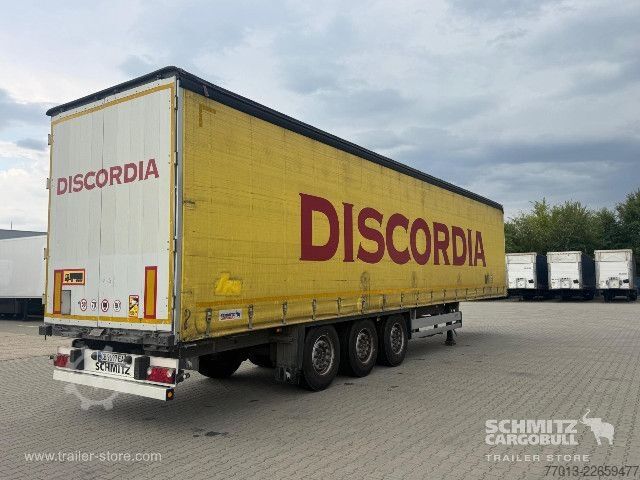 Auflieger mit Pritsche & Plane Schmitz Cargobull Curtainsider Standard