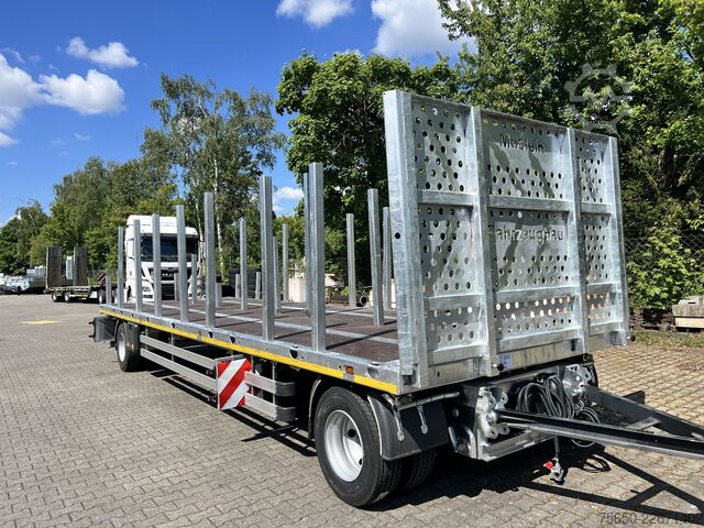 Open trailer Möslein T 2 Plato 8,6m  2 Achs Jumbo- Plato- Anhänger