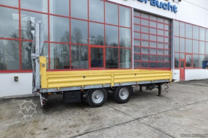 Low loader trailer Obermaier OS2-TUE135S  13,5 t Tandemtieflader