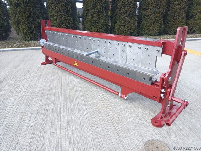 Schwenkbiegemaschine PROD-MASZ Segmentbiegemaschine Abkantbank Segmentabkantbank SGR-1250/1