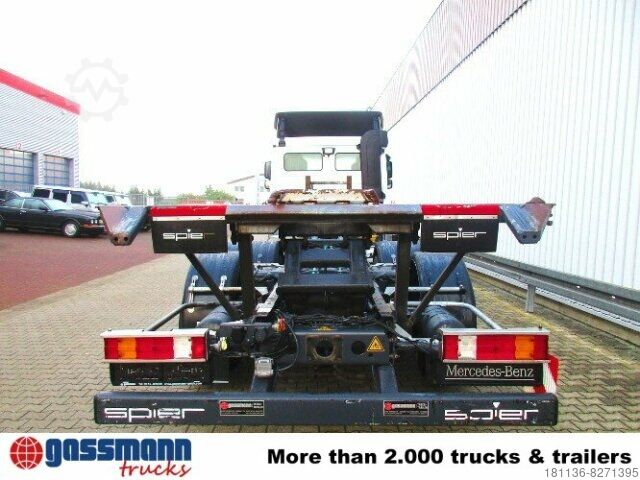 Swap body truck Spier Spier Hubwechselrahmen