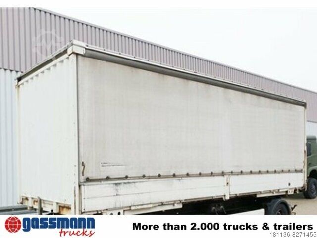 Wechselfahrgestell LKW WP 7.3 Wechselpritsche mit Plane