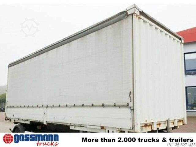 Wechselfahrgestell LKW WP 7.3 Wechselpritsche mit Plane