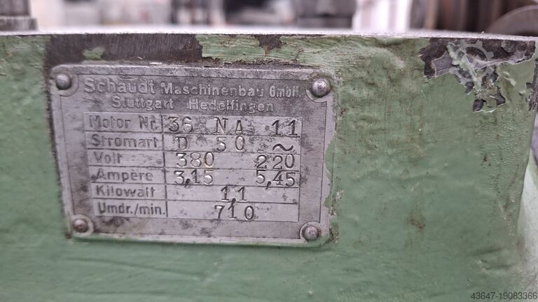 Cylindrical grinding machine Schaudt