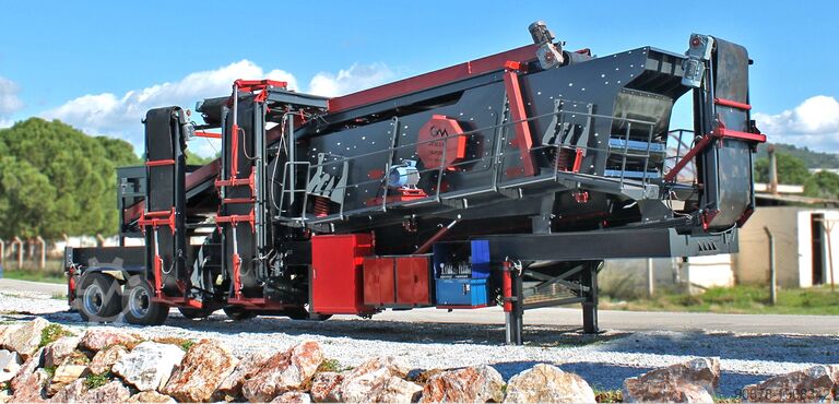 Zerkleinerungsanlage Vibrating Screen ME 1650 Mobile Screening Plant
