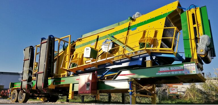 Zerkleinerungsanlage Vibrating Screen ME 1650 Mobile Screening Plant
