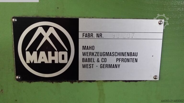 Tool Room Milling Machine - Universal MAHO MH-C 900P