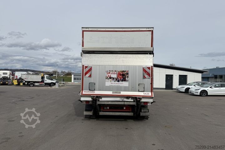 Box trailer Krone AZ Koffer mit HB / Swiss-Vehicle