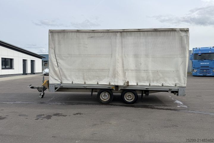 Open trailer with tarp  TPB3500 Plane / Swiss-Vehicle