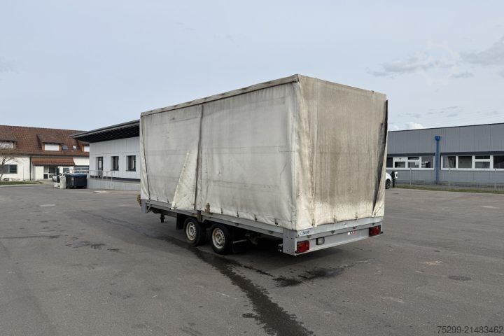 Open trailer with tarp  TPB3500 Plane / Swiss-Vehicle