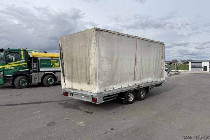 Open trailer with tarp  TPB3500 Plane / Swiss-Vehicle