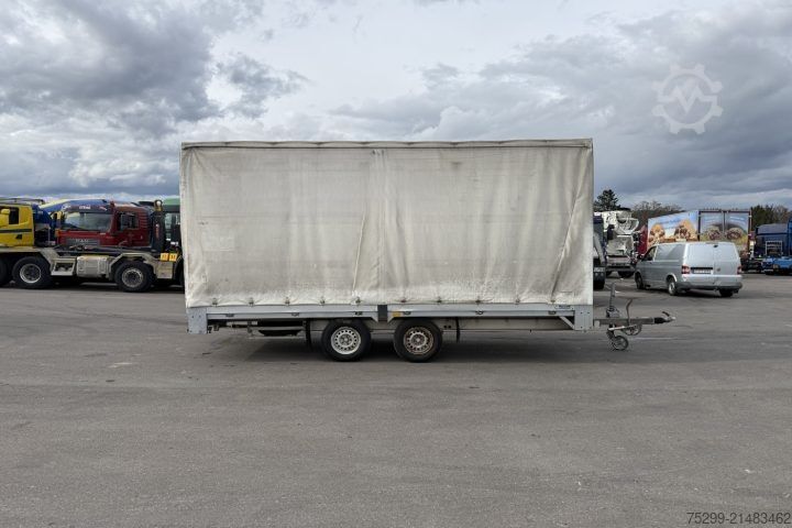 Open trailer with tarp  TPB3500 Plane / Swiss-Vehicle