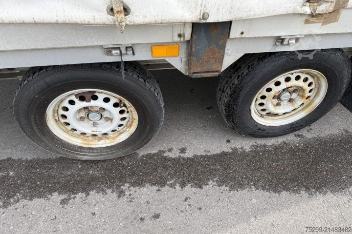 Open trailer with tarp  TPB3500 Plane / Swiss-Vehicle