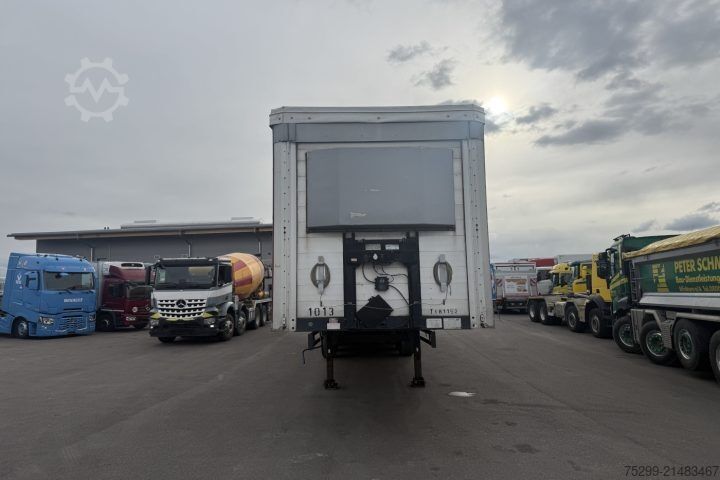 Open semitrailer with tarp Schwarzmüller SPA 3/E Plane / Swiss-Vehicle