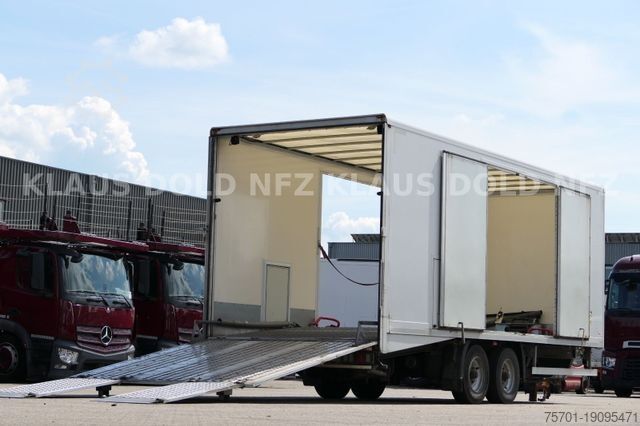 Car carrier trailer Fischl 2Tak 11,9 Autotransporter Geschossen