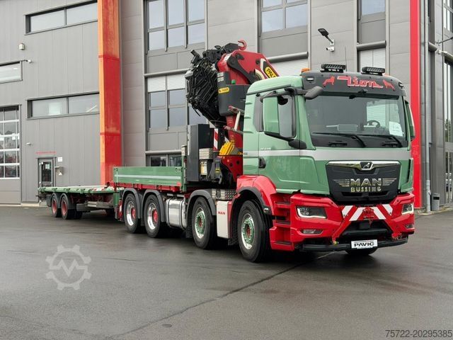 Truck mounted crane MAN TGS 41.510 8x4 mit Palfinger 58002 Kompl. Zug