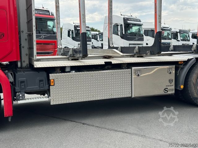 Holztransporter LKW SCANIA R580 6x4 Kurzholz Epsilon M12Z