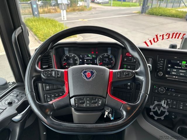 Holztransporter LKW SCANIA R580 6x4 Kurzholz Epsilon M12Z