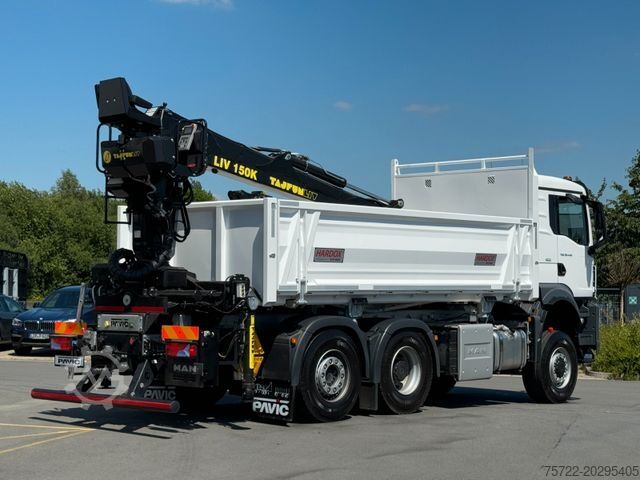 Sonstige MAN TGS 28.440 6x4-4 2-Seitenkipper Recycling Kran