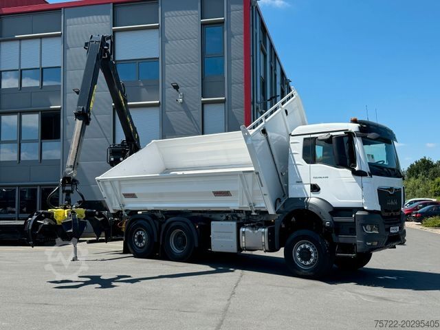 Other MAN TGS 28.440 6x4-4 2-Seitenkipper Recycling Kran