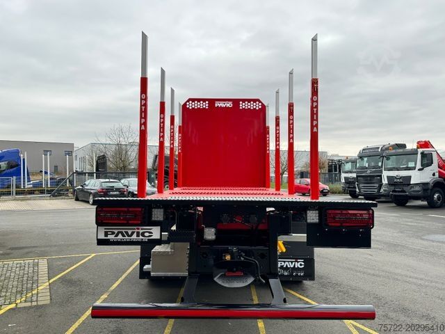 Logging truck MAN TGX 26.580 6x4 BL/Plattform/ KRAN NACH WAHL!