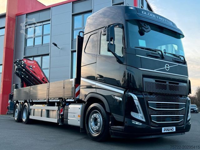 Autokran VOLVO FH 500 6x2 Container-Pritsche/FASSI 545RA.2.28