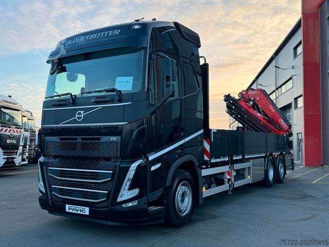 Autokran VOLVO FH 500 6x2 Container-Pritsche/FASSI 545RA.2.28