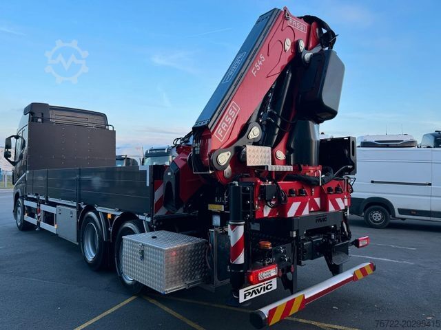 Autokran VOLVO FH 500 6x2 Container-Pritsche/FASSI 545RA.2.28